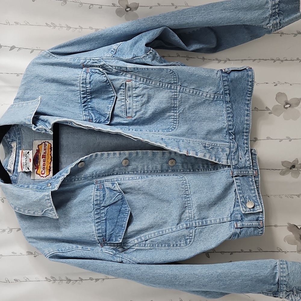 VINTAGE CODEBLUE DENIM JACKET SIZE SML - Picture 4 of 8